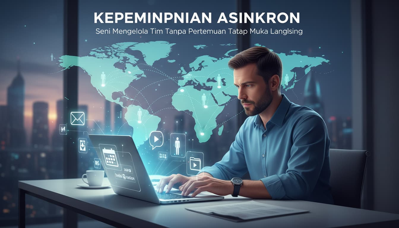 Kepemimpinan Asinkron: Seni Mengelola Tim Tanpa Pertemuan Tatap Muka Langsung