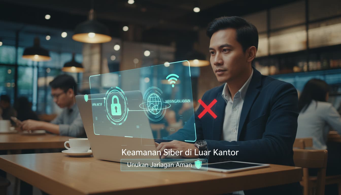 Keamanan Siber di Luar Kantor: Cara Melindungi Data Perusahaan saat Bekerja Remote
